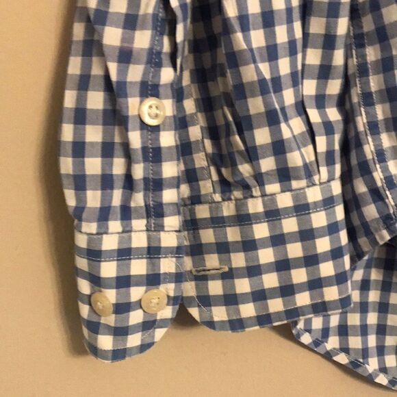 Tommy Hilfiger Blue Check Button Down - Size XL - Picture 4 of 7